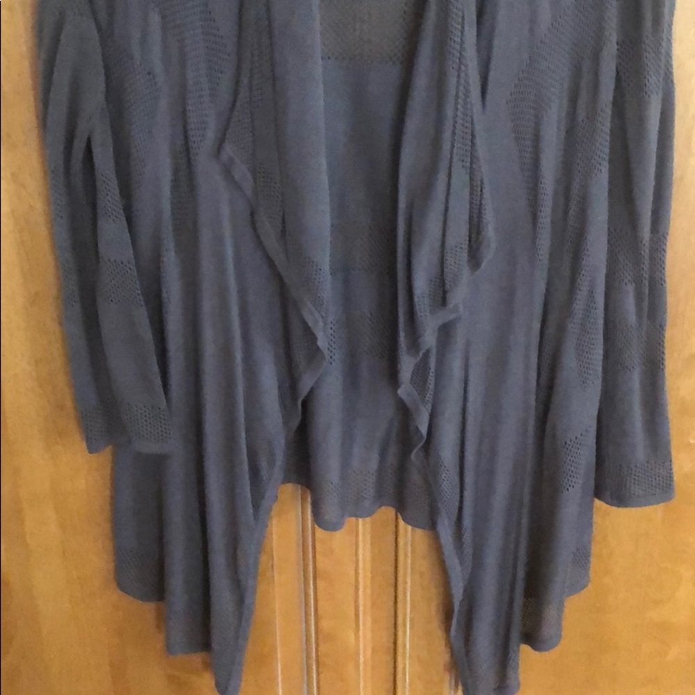 Inc. International Concepts Cascading Open Cardi - image 4